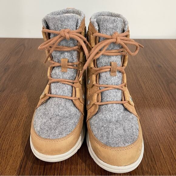 Sorel Explorer Joan Winter Boot in Camel Brown Women’s Size 6 - Picture 11 of 14